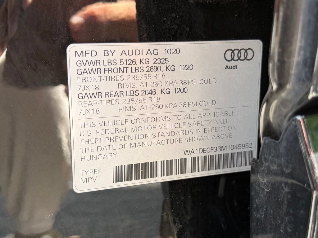 Used 2021 Audi Q3 2.0T Premium w/ Convenience Package AWD/4WD image 52