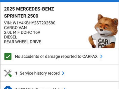 Used 2025 Mercedes-Benz Sprinter 2500 image 38