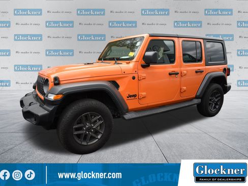 Used 2025 Jeep Wrangler Sport image 1