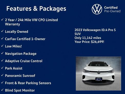 Used 2023 Volkswagen ID.4 Pro S RWD image 5