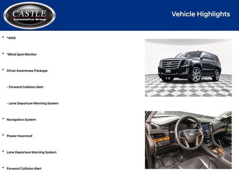 Used 2015 Cadillac Escalade Luxury AWD/4WD image 4