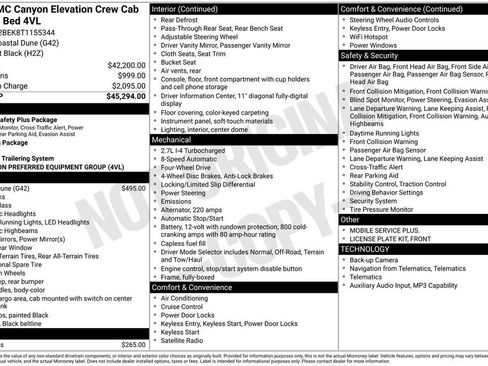 New 2026 GMC Canyon Elevation AWD/4WD image 21