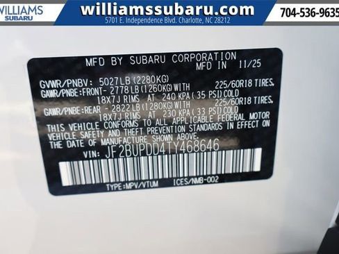 New 2026 Subaru Outback Limited image 25