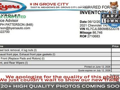 Used 2021 Chevrolet Trax LT w/ Driver Confidence Package