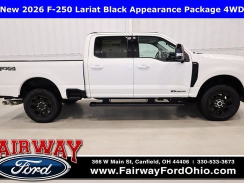 New 2026 Ford F250 Lariat w/ Black Appearance Package image 1