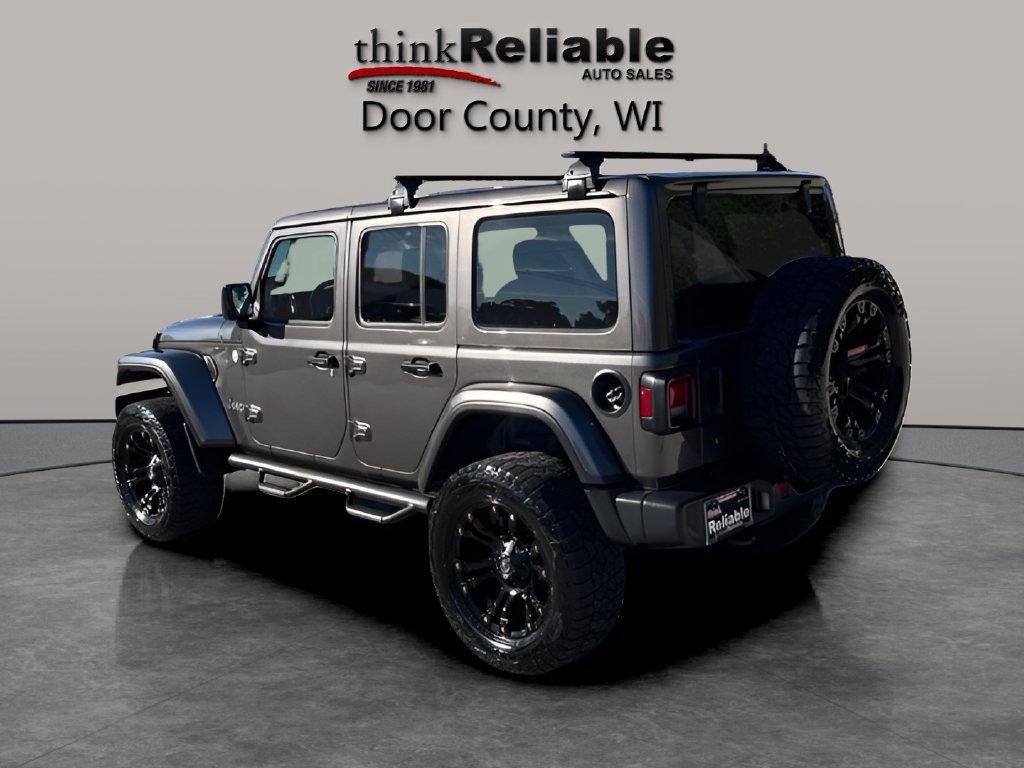 Used 2018 Jeep Wrangler Unlimited Sahara w/ Cold Weather Group AWD/4WD image 3
