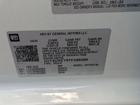 New 2026 GMC Sierra 2500 Denali Ultimate AWD/4WD image 33