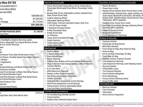 Used 2021 Kia Niro EX w/ Cold Weather Package image 17