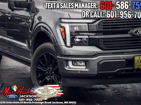 New 2025 Ford F150 Platinum w/ Equipment Group 702A High image 25