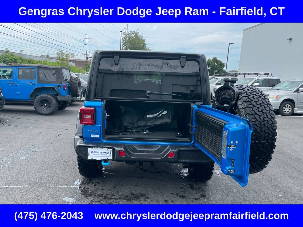 Certified 2025 Jeep Wrangler Unlimited Rubicon 4xe w/ Safety Group AWD/4WD image 31
