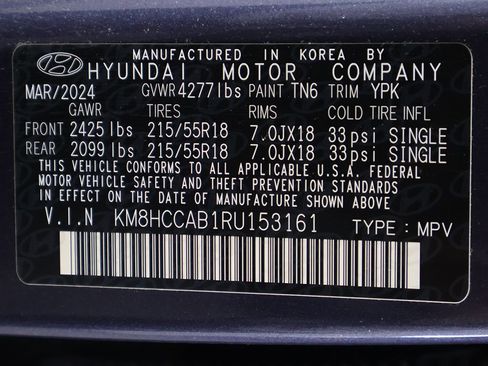 Used 2024 Hyundai Kona SEL w/ Convenience Package AWD/4WD image 38