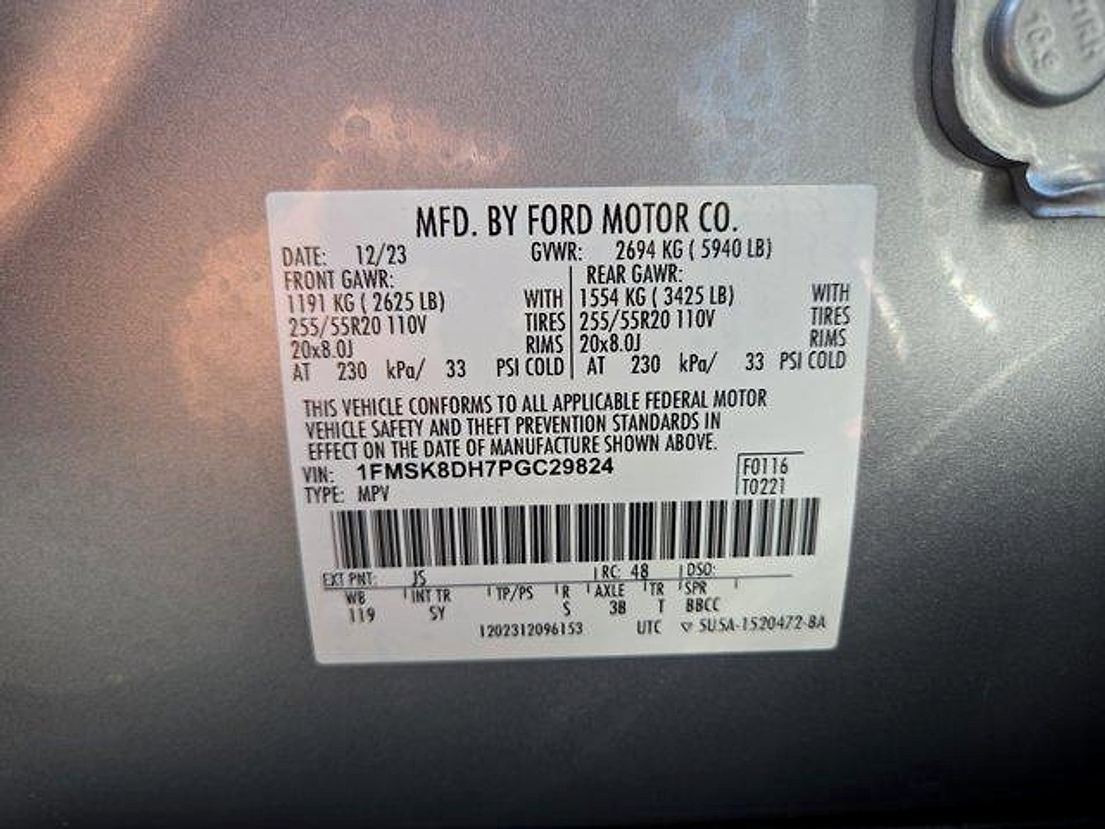 Certified 2023 Ford Explorer XLT w/ Equipment Group 202A AWD/4WD image 28