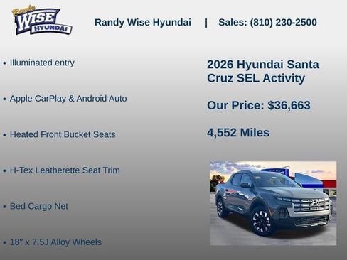 New 2026 Hyundai Santa Cruz SEL AWD/4WD image 15