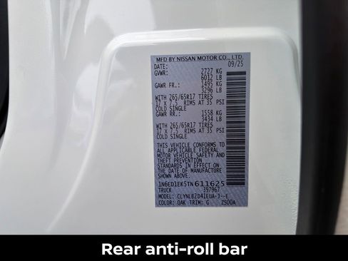 New 2026 Nissan Frontier SV w/ Tow Package image 34