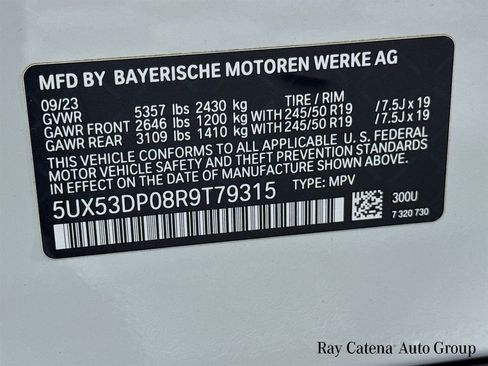 Certified 2024 BMW X3 xDrive30i w/ Premium Package AWD/4WD image 33