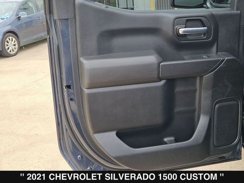 Used 2021 Chevrolet Silverado 1500 Custom w/ LPO, Dark Essentials Package RWD image 18