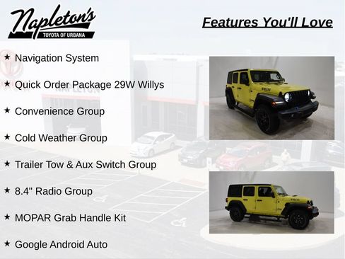 Used 2023 Jeep Wrangler Unlimited w/ Cold Weather Group AWD/4WD image 7