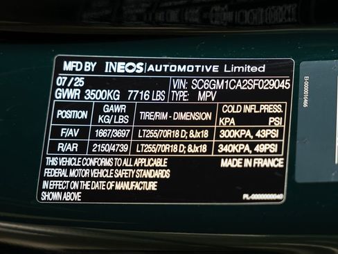 New 2025 INEOS Grenadier Fieldmaster Edition image 23