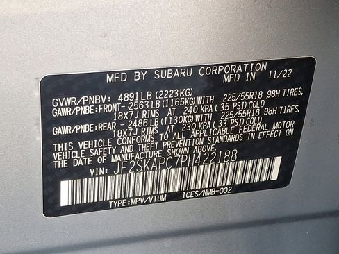 Certified 2023 Subaru Forester Limited image 29