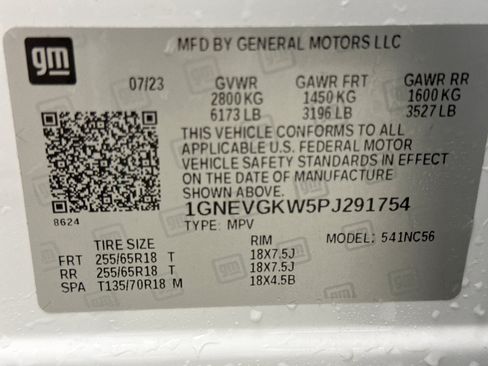 Used 2023 Chevrolet Traverse LT AWD/4WD image 21