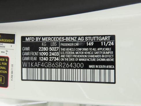 Certified 2025 Mercedes-Benz C 300 C 300 image 33