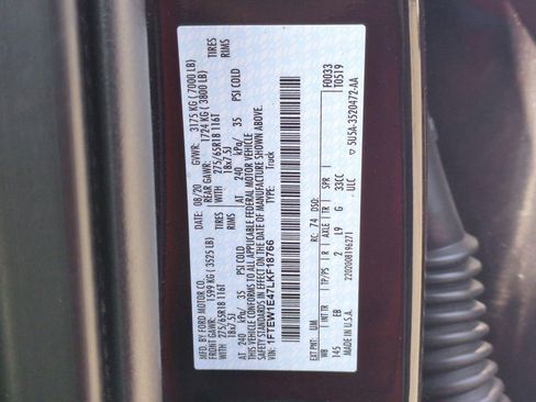 Used 2020 Ford F150 Lariat AWD/4WD image 32