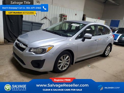 Used 2013 Subaru Impreza 2.0i Premium w/ All-Weather Pkg AWD/4WD image 1