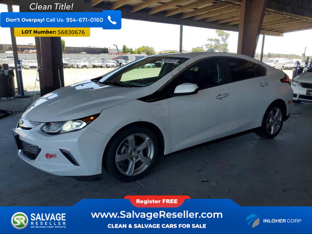Used 2017 Chevrolet Volt LT w/ Comfort Package FWD image 1