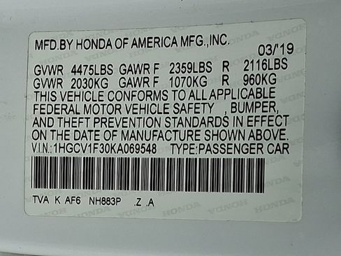 Used 2019 Honda Accord Sport image 27