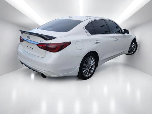 Used 2021 INFINITI Q50 Luxe w/ Cargo Package AWD/4WD image 5