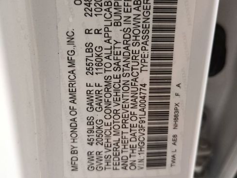 Used 2020 Honda Accord Touring image 32