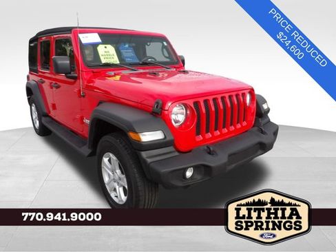 Used 2020 Jeep Wrangler Unlimited Sport S AWD/4WD image 1