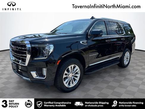 Used 2021 GMC Yukon SLT w/ SLT Luxury Plus Package RWD image 1