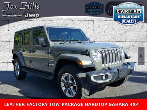 Used 2020 Jeep Wrangler Unlimited Sahara w/ Cold Weather Group image 1