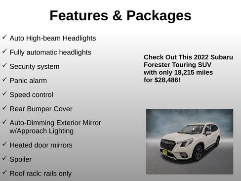 Used 2022 Subaru Forester Touring AWD/4WD image 25