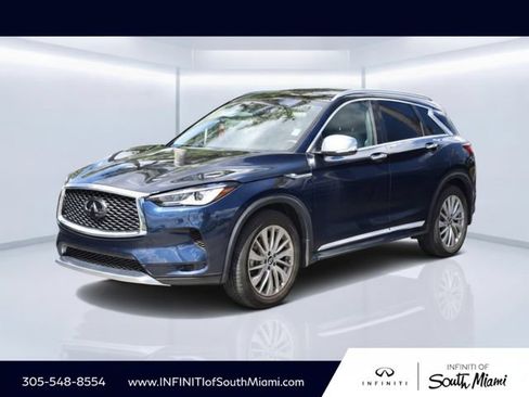 Used 2023 INFINITI QX50 Luxe w/ Accent Package FWD image 1