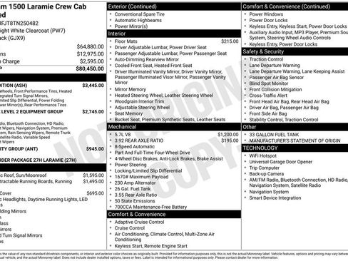 New 2026 RAM 1500 Laramie w/ Night Edition AWD/4WD image 22