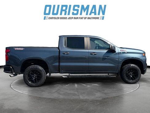 Used 2021 Chevrolet Silverado 1500 Custom Trail Boss w/ LPO, Dark Essentials Package AWD/4WD image 7