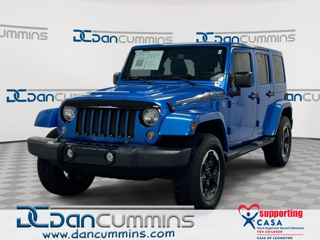 Used 2014 Jeep Wrangler Unlimited Sahara AWD/4WD image 1