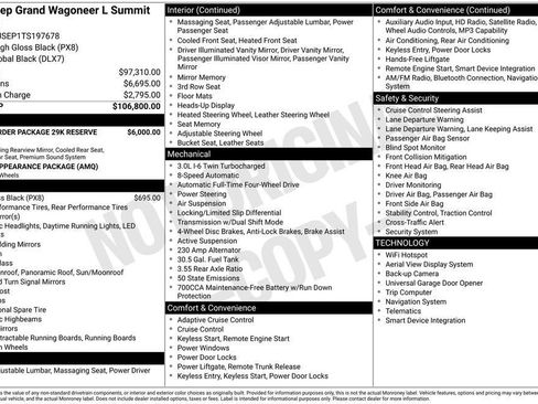 New 2026 Jeep Grand Wagoneer L Summit AWD/4WD image 29