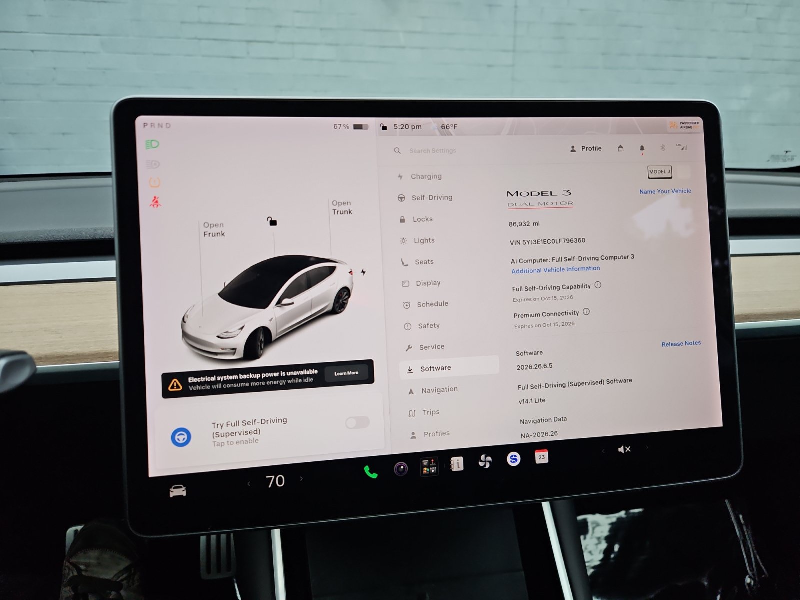 Used 2020 Tesla Model 3 Performance AWD/4WD image 17