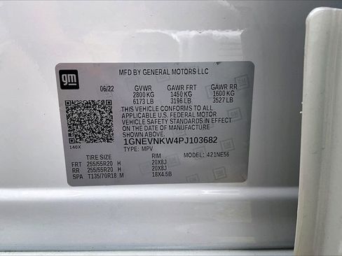 Used 2023 Chevrolet Traverse High Country w/ LPO, Floor Liner Package AWD/4WD image 16