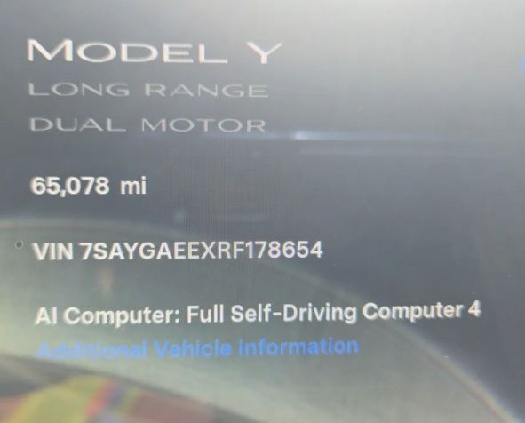 Used 2024 Tesla Model Y Long Range AWD/4WD image 9