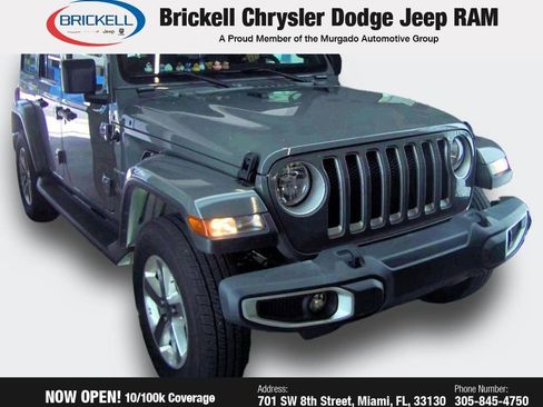 Used 2021 Jeep Wrangler Unlimited Sahara image 2
