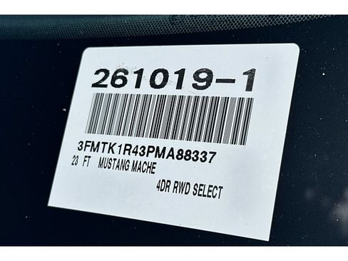 Used 2023 Ford Mustang Mach-E Select w/ Comfort Package Lite RWD image 20