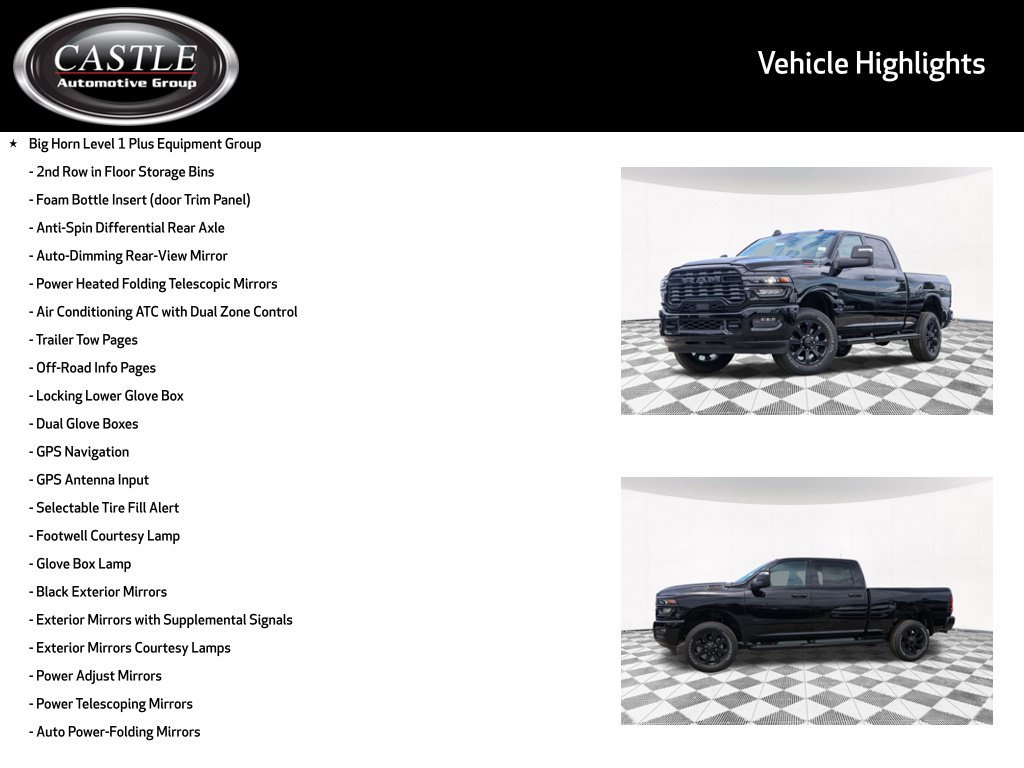 New 2026 RAM 2500 Big Horn AWD/4WD image 4
