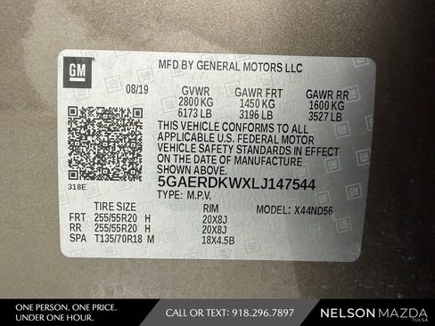Used 2020 Buick Enclave Avenir w/ Avenir Technology Package FWD image 61