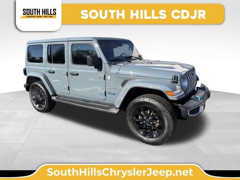 Used 2024 Jeep Wrangler Unlimited Sahara w/ Technology Group image 1
