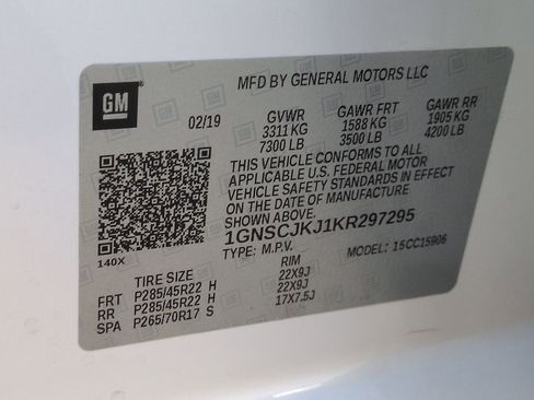 Used 2019 Chevrolet Suburban Premier w/ Premier Plus Edition image 29