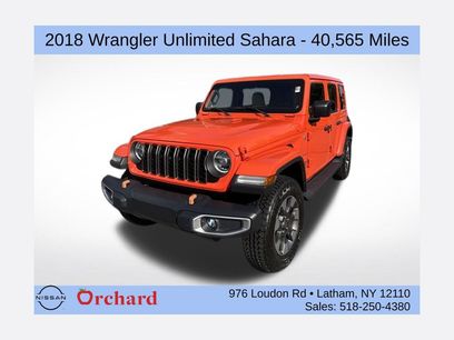 Used 2018 Jeep Wrangler Unlimited Sahara